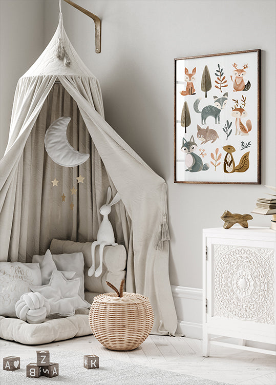 Niedliche Tiere Nr. 1 Poster