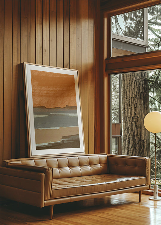 Ein ruhiges Herbstabendplakat