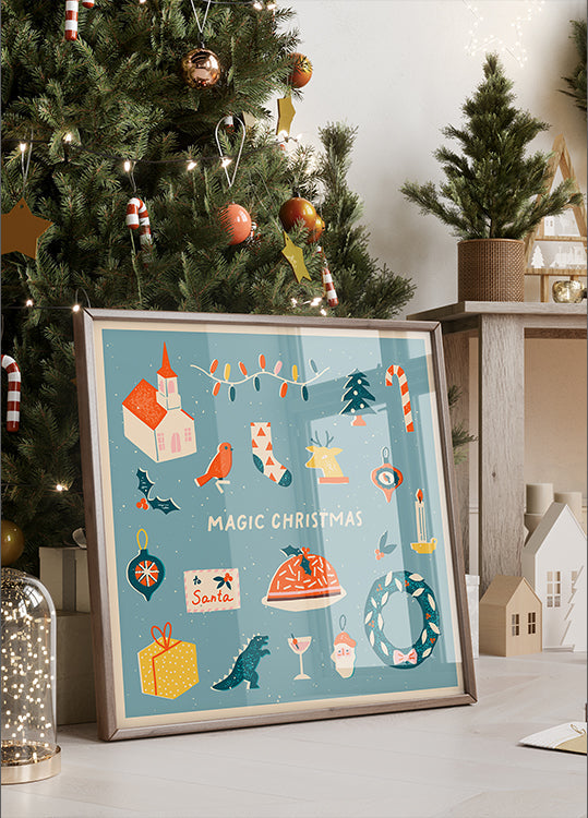 Happychristmasno83 Plakater - Posterbox