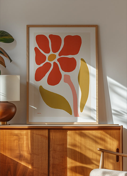 Gänseblümchen-Blumen-Poster