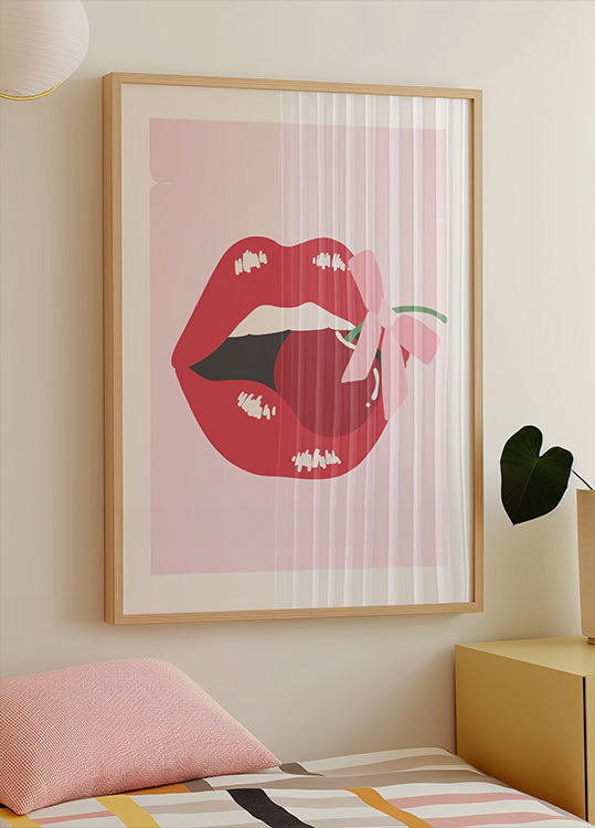 Lippen-Poster