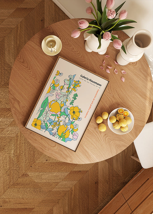 Exhibition of modern graphic art Madrid Plakat