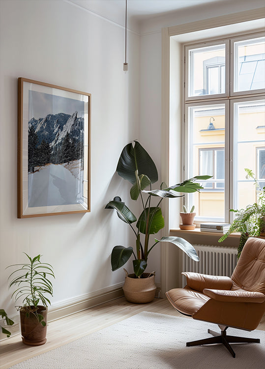 Gefrorenes Flatiron-Poster