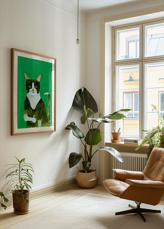 Smoking-Katzen-Daumen hoch