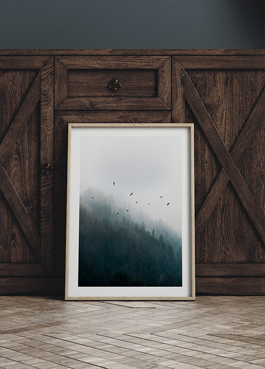 Foggy Morning 4 Plakat - Posterbox