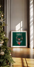 Holiday Stag Cheer Plakat - Posterbox