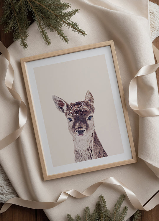 Fawn Rosé Beige Plakat