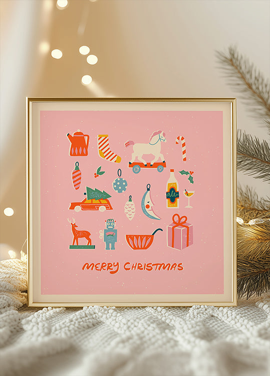 Happychristmasno86 Plakater - Posterbox