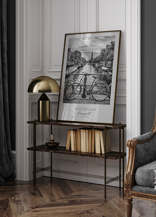 In focus: AMSTERDAM Prinsengracht Plakat - Posterbox
