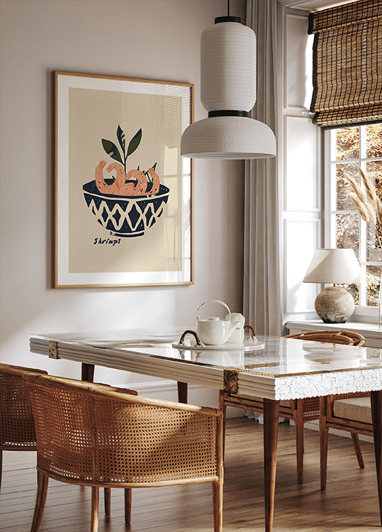 Garnelen-Delight-Bowl-Poster