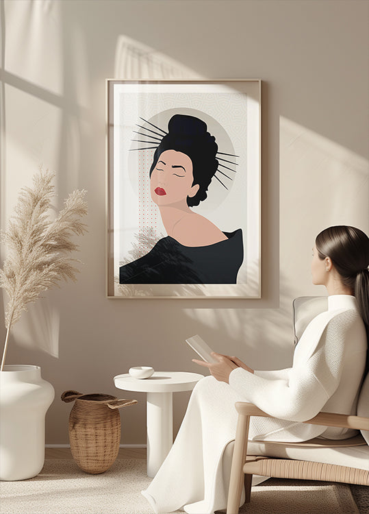 Picasso - Die Rosen Poster 