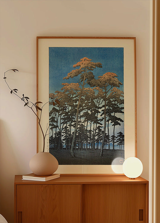 Hikawa Park In Omiya (1930) By Kawase Hasui and Watanabe Shozaburo (NEW) - Posterbox