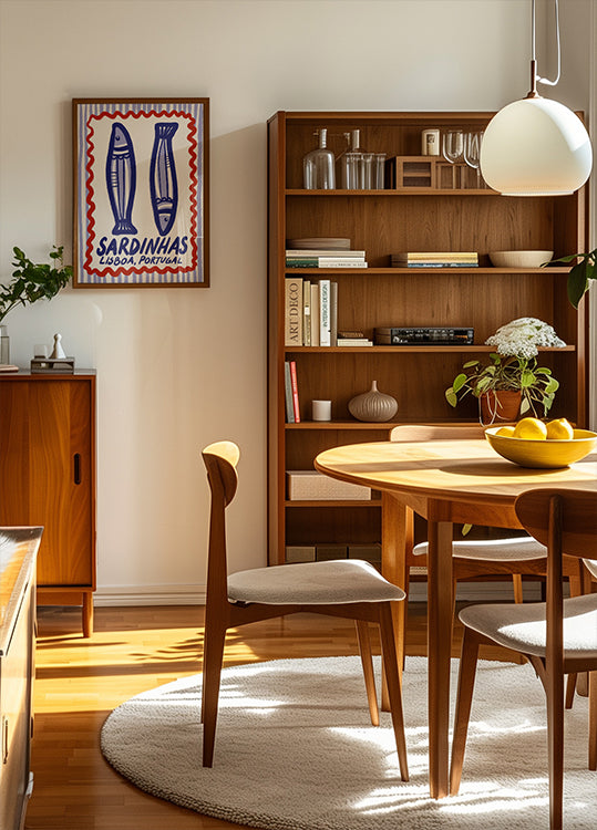 Lissabon-Sardinen-Delight-Poster