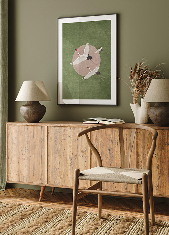 Kraniche im Flug (NEU)