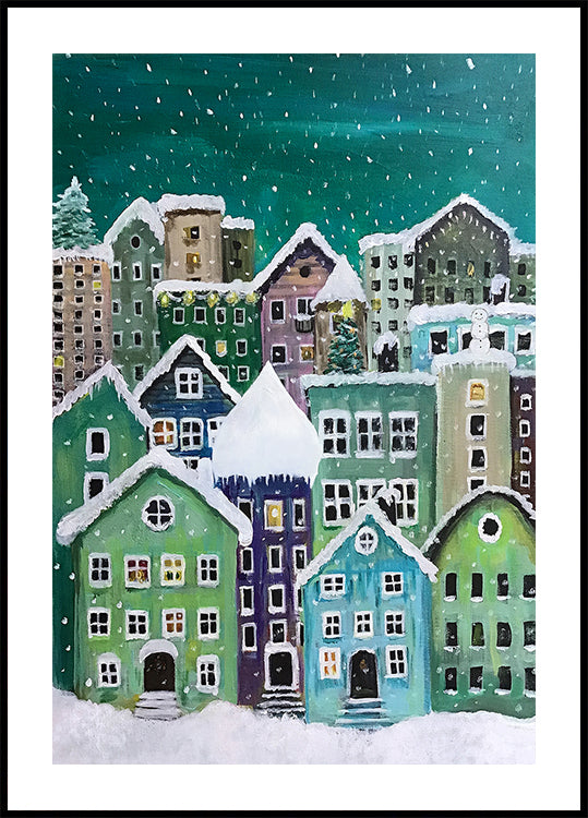 Wintertown Plakat - Posterbox