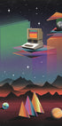 80s CRT Computer - Posterbox