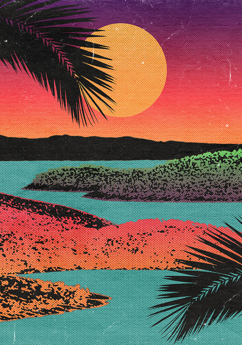 Retro Sunset - Posterbox