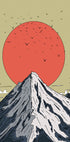 Snow Capped Mountain Plakat - Posterbox