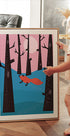 Winter Fox Plakat - Posterbox