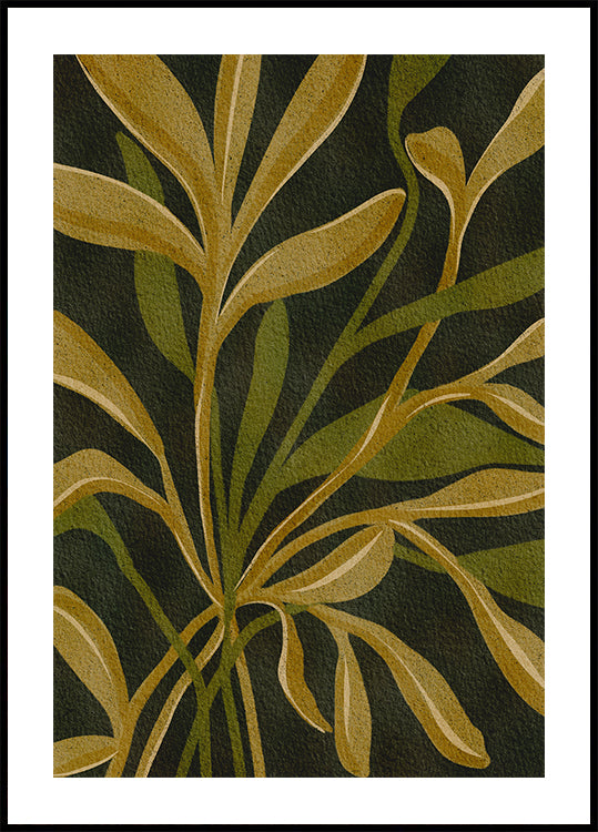 Earthen foliage Plakat - Posterbox