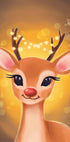 Christmas Deer Plakat - Posterbox