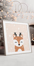 Snow & Deer Plakat - Posterbox