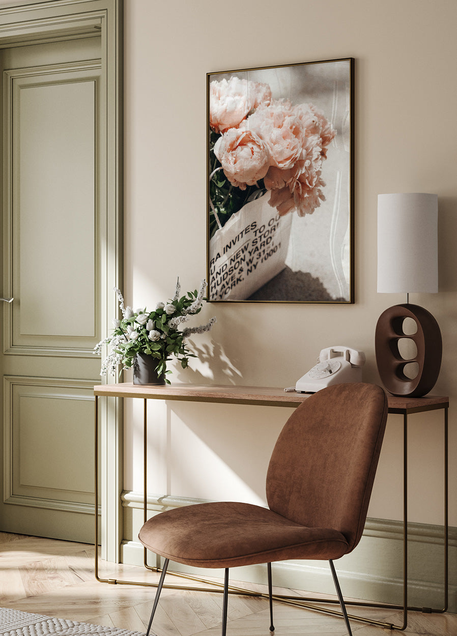 Package of Peonies Plakat - Posterbox.dk