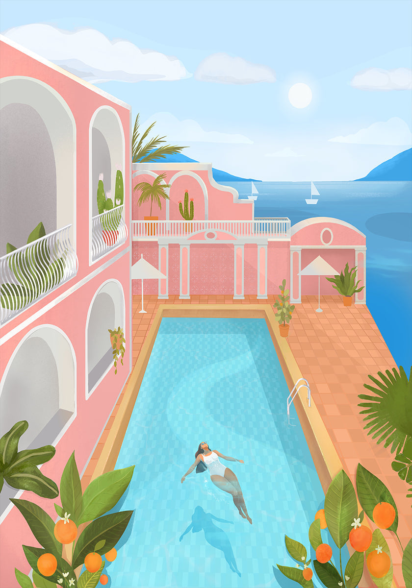 Summer Zen Plakat - Posterbox