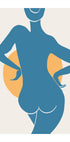 Blue Woman Plakat - Posterbox