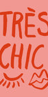 Très Chic Pink Plakat - Posterbox
