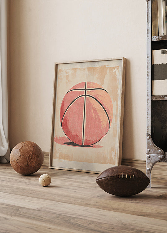 Basketball Ball (NEW) - Posterbox