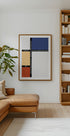 Bauhaus Color Blocks 1923, Geometric Grid Plakat - Posterbox.dk