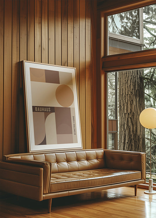 Bauhaus Geometric Forms Plakat - Posterbox.dk