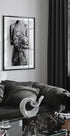 Celebration Elegance in Black & White Plakat - Posterbox.dk