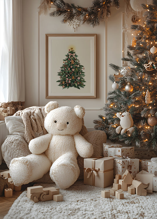 Christmas Tree  Plakat - Posterbox.dk
