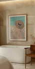 Enjoy the Moment 2, Summer Poolside with Book and Hat Plakat - Posterbox