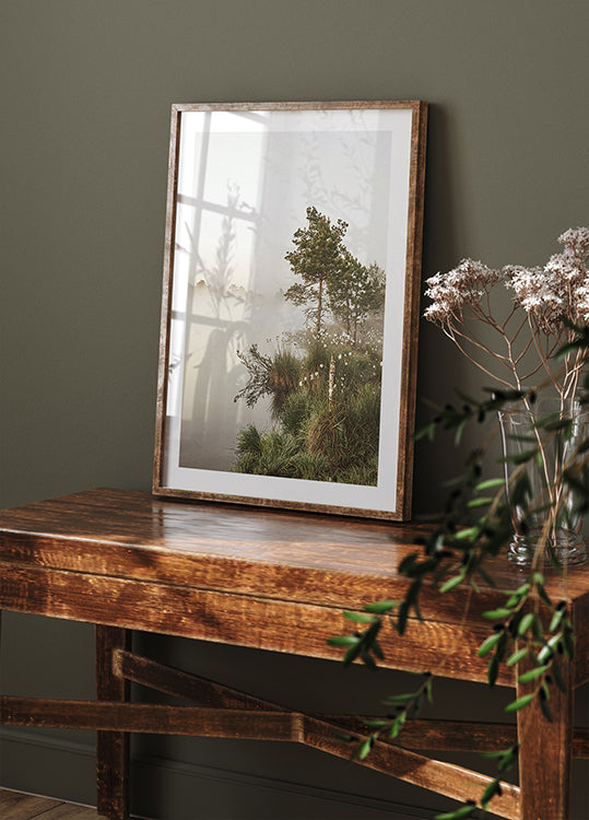 Foggy Summer Morning Plakat - Posterbox.dk