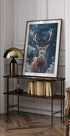 Majestic Winter Deer Plakat - Posterbox.dk