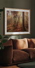 Mysterious Light of the Autumn Forest Plakat - Posterbox.dk
