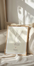 Souls Entwined in Time, Holding Hands Personalized Plakat - Posterbox.dk