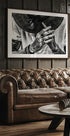 Tattooed Hands and Hat Plakat - Posterbox.dk