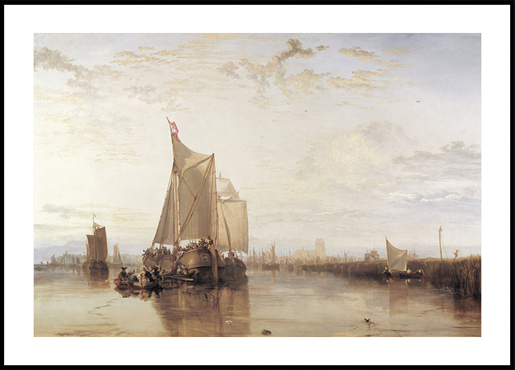 The Dort Packet-Boat from Rotterdam Plakat - Posterbox.dk