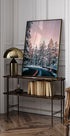 Winter Winding Road Plakat - Posterbox.dk