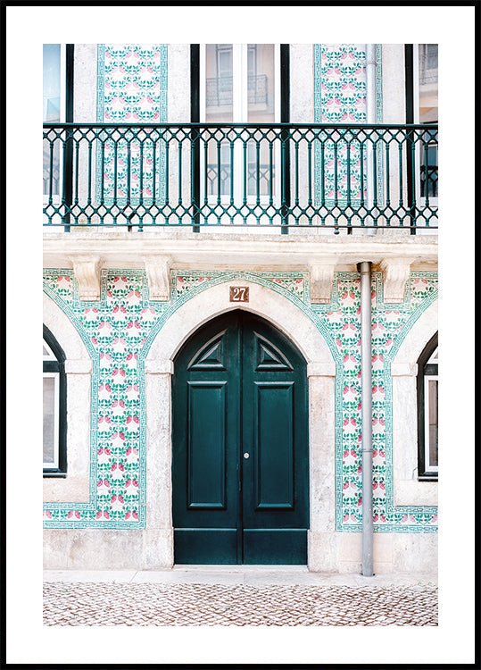 Lisbon Door Plakat - Posterbox