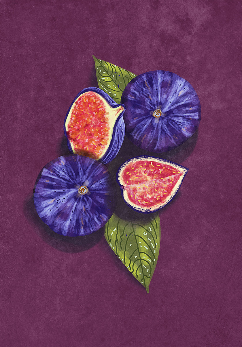 Figs Stil Life Plakat - Posterbox