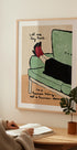 Let me lay here Plakat - Posterbox