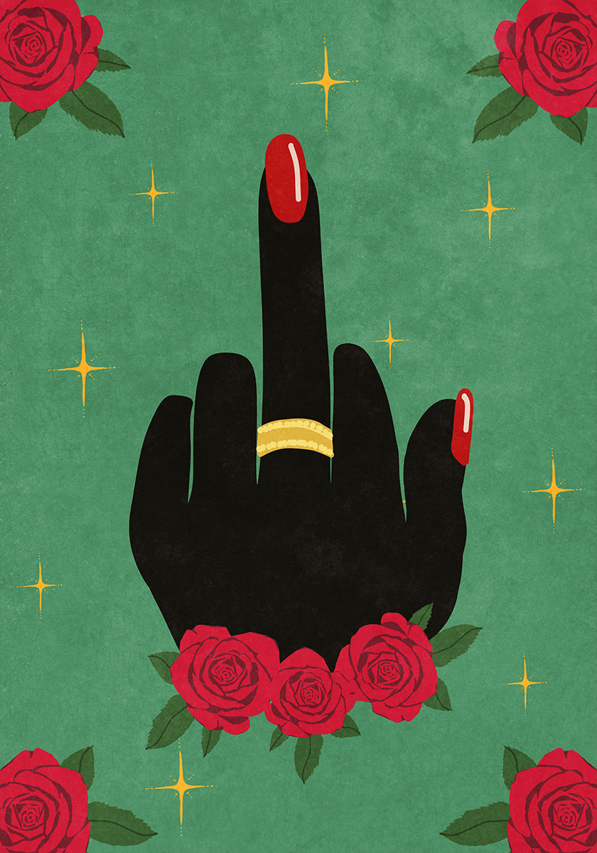Middle Finger - Posterbox