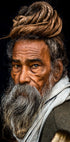 Portrait of a Sadhu... - Posterbox