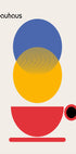 Bauhaus Coffee Abstract - Posterbox