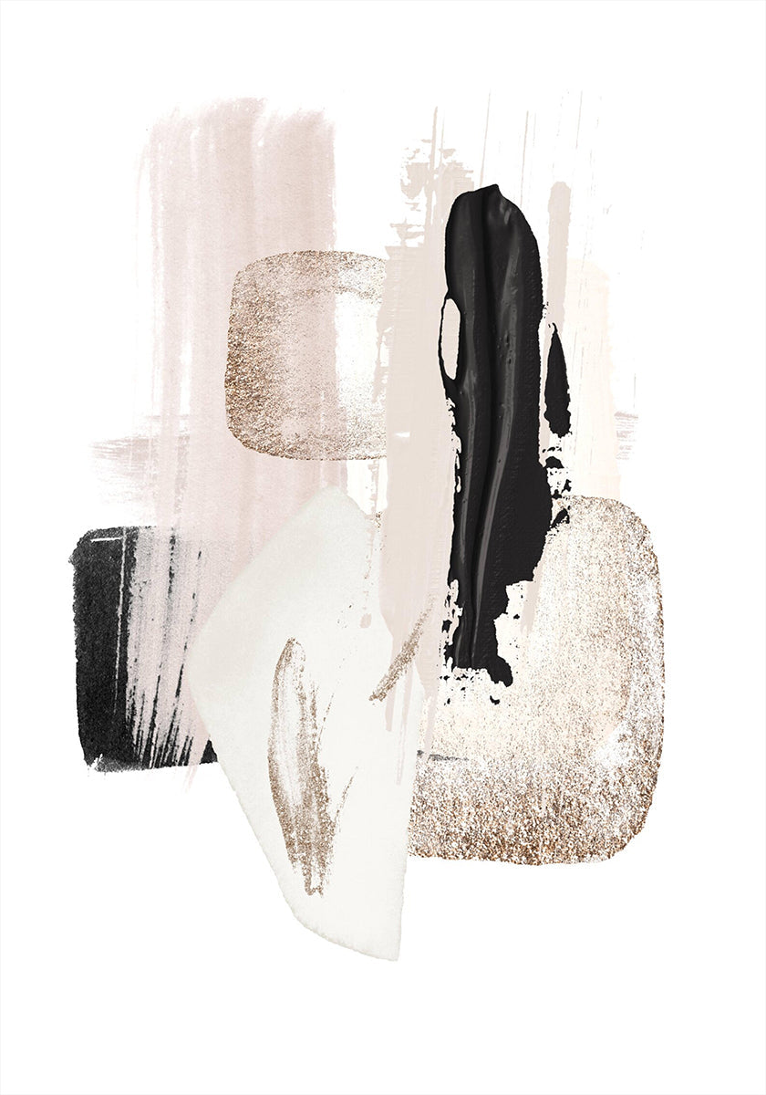 Brush Strokes-1 Plakat - Posterbox